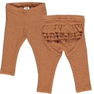 Crepe Frill Pants, Müsli, Amber, str 56 cm